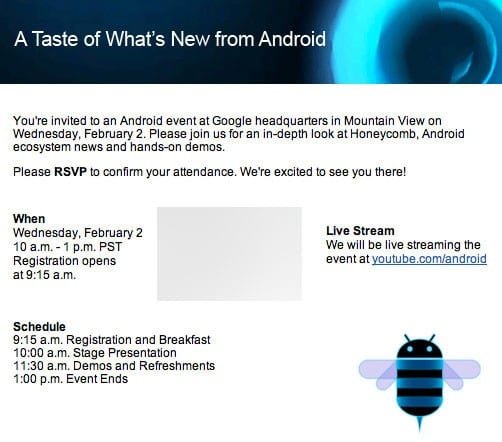 Android event Google