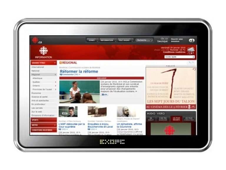 ExoPC Mobi One : Fiche Technique Complète 3