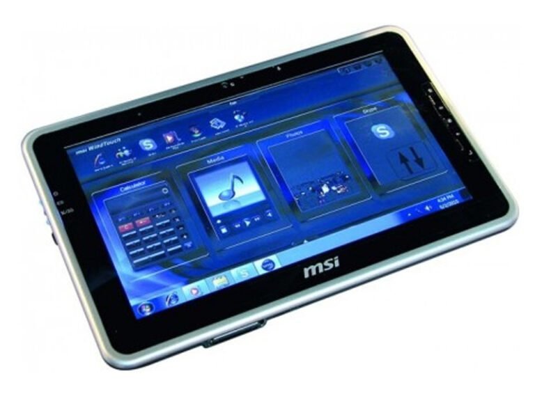 MSI WindPad 100A : Fiche Technique Complète 1