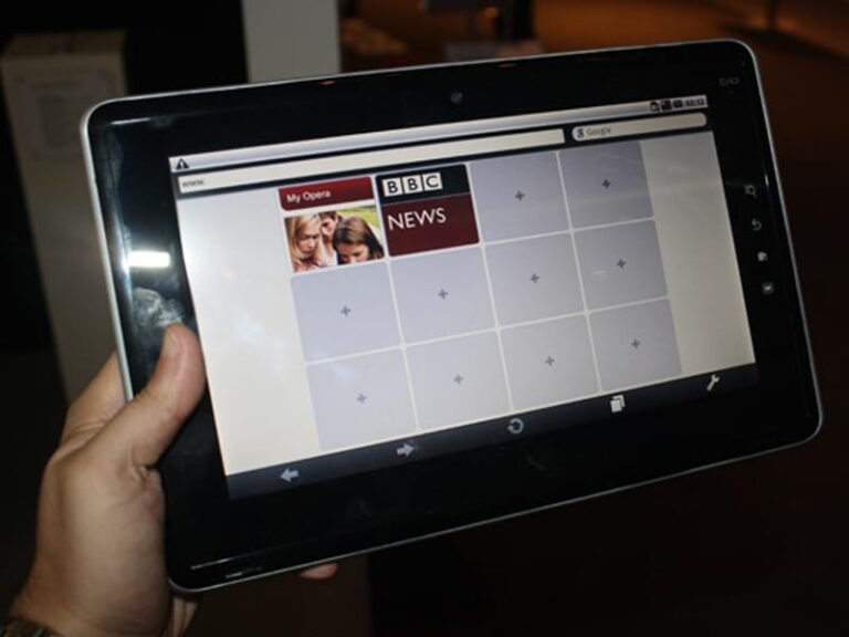 Test et avis complet Tablette tactile Toshiba Folio 100 1