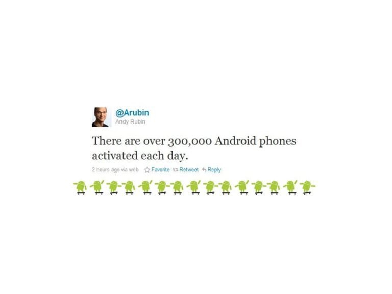 Google Android : 300 000 activations de l’OS par jour !