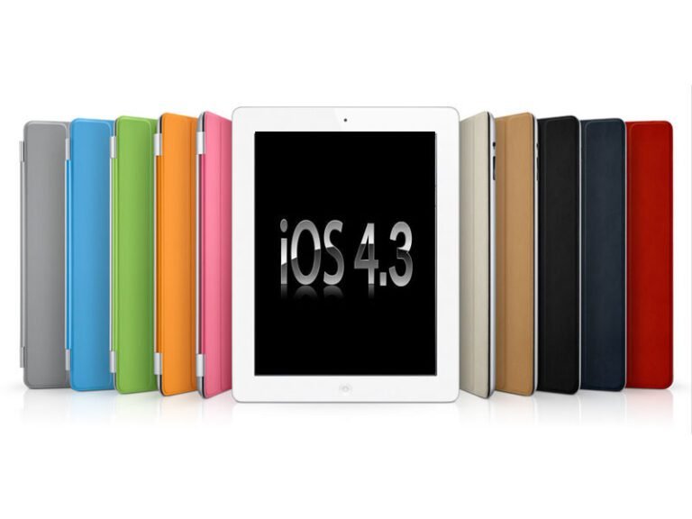 Apple iOS 4.3 pour iPad et iPad 2 : mise à jour disponible 