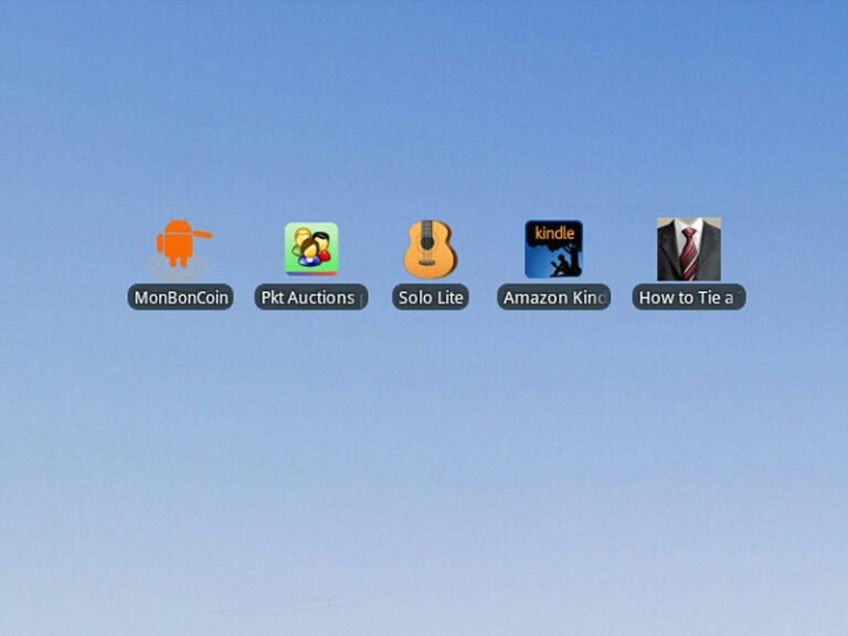 Top 5 des applications gratuites Android Mars 2011 