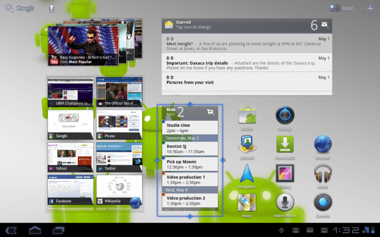 Android 3.1 Honeycomb : première mise à jour majeure de l'OS pour tablettes 4