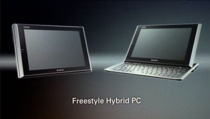 Une tablette tactile à clavier coulissant chez Sony 