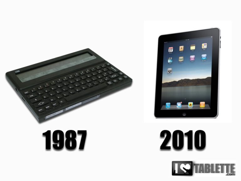 Tablette tactile: une histoire qui ne date pas d&rsquo;hier!