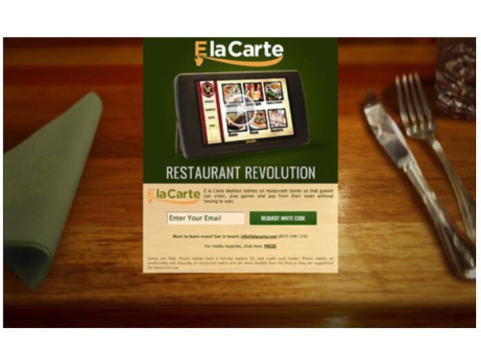 Les tablettes tactiles bientôt dans les restaurants 2