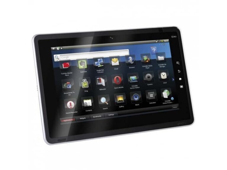 La tablette tactile Toshiba Folio 100 : Baisse de prix !
