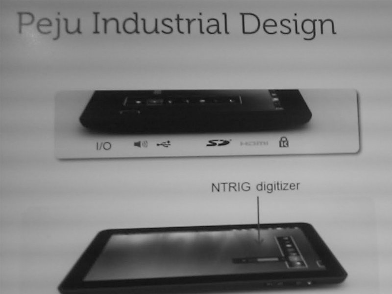 Dell Peju : Une nouvelle tablette sous Windows 
