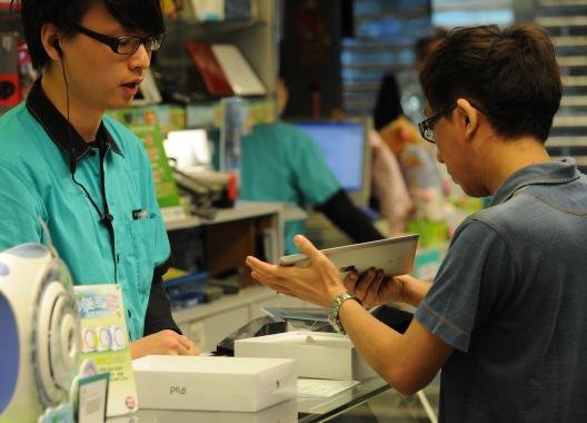 Un Honkongais sur six, soit 17%, possède une tablette tactile 