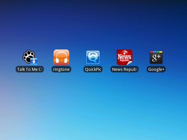 Top 5 des applications gratuites Android Juillet 2011 