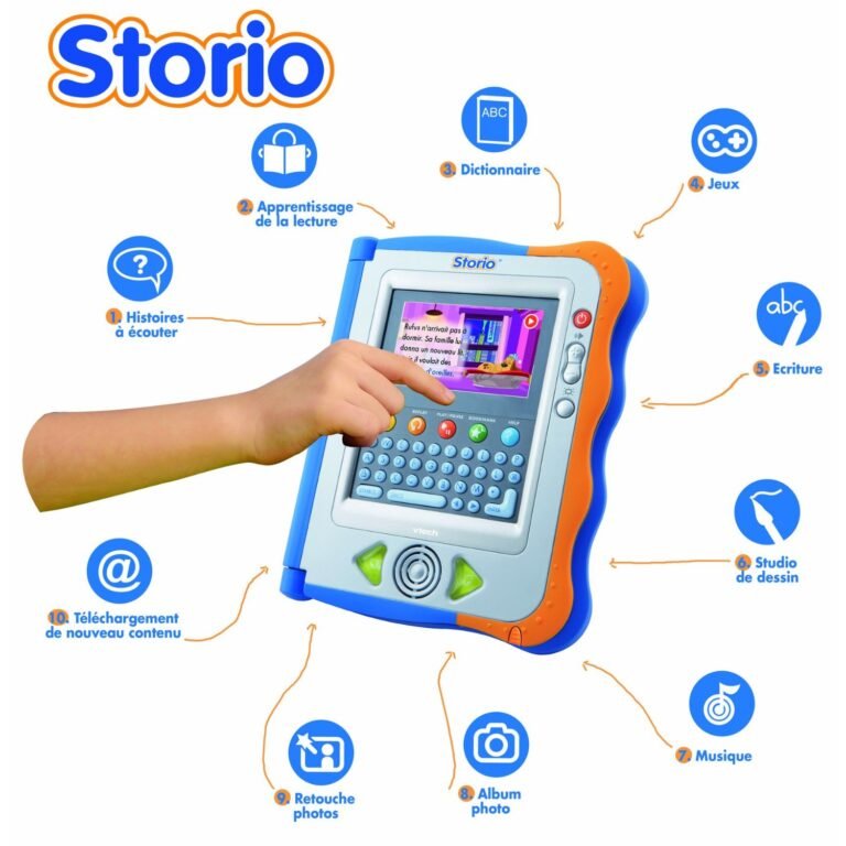 Vtech Storio : la tablette tactile éducative pour les juniors au prix de 69,98€ 4