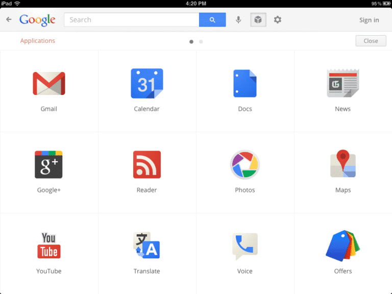 L'application Recherche Google pour iPad s'offre un nouveau design 2