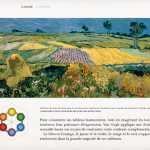 Sortie de l’application iPad "Le rêve de Van Gogh", réalisé avec la technologie Adobe Digital Publishing Suite 6