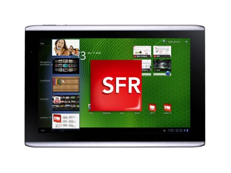 Forfait Acer Iconia Tab A501 : la tablette Iconia Tab A501 à partir de 1€ chez SFR ! 