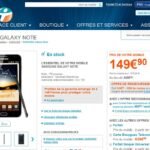 Samsung Galaxy Note : Forfait disponible avec Bouygues Telecom Samsung Galaxy Note : Forfait disponible avec Bouygues Telecom 1