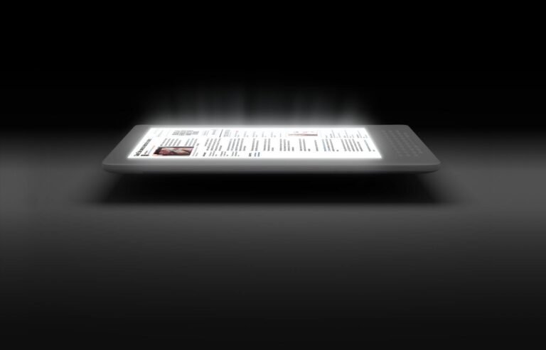 Liseuses électroniques : Flexlight met au point une technologie d'éclairage pour les liseuses électroniques 1