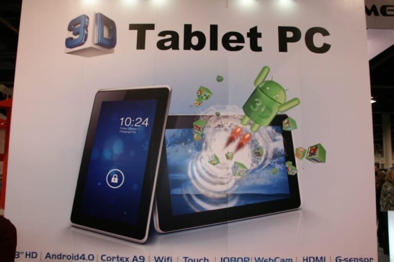 CES 2012 : Gadmei T863 et E-3D, de la 3D sur tablette sans lunette ?  