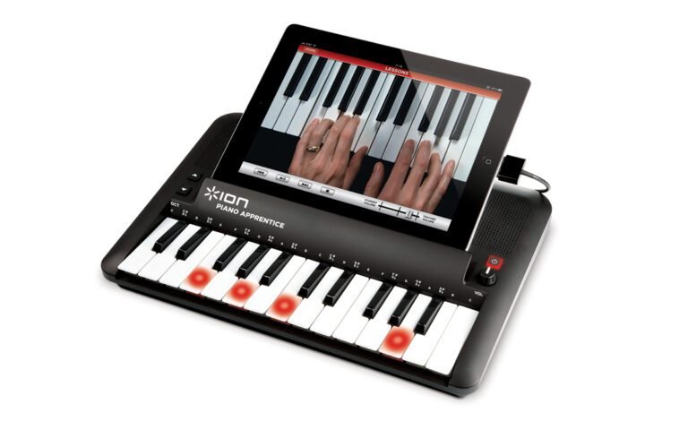 CES 2012 : Accessoire ION, Piano Apprendice, Piano Master et Piano Studio, apprenez le piano avec votre iPad 