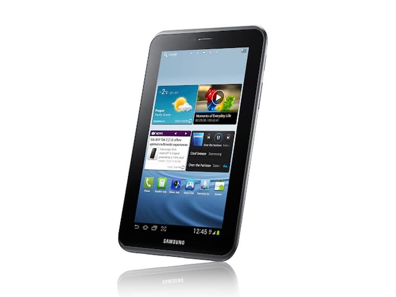 Samsung  officialise sa nouvelle tablette tactile sous Android 4 : la Galaxy Tab 2
