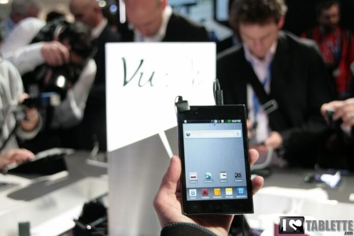 LG Optimus VU : Démonstration du Optimus VU au MWC 1