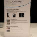 Samsung Galaxy Tab 2 10.1 : Démonstration de la Galaxy Tab 2 10.1 pouces au MWC 4