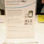 Samsung Galaxy Tab 2 7 : Démonstration de la Galaxy Tab 2 7 pouces au MWC 10