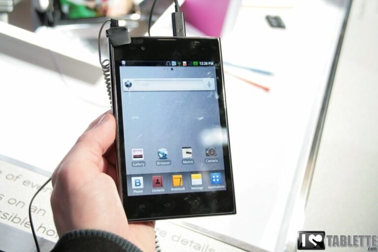 LG Optimus VU : Démonstration du Optimus VU au MWC 4