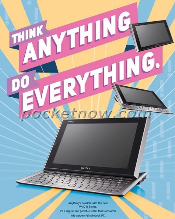 Une tablette tactile Sony sous Windows 8 ?