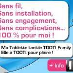 Tablette TOOTI Family : la tablette tactile pour les séniors qui connecte les générations entre elles ! 1