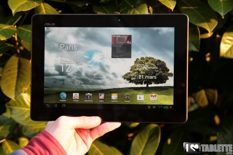 Test et avis de la tablette Asus Transformer Prime  2