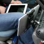 Support voiture pour iPad et tablettes tactiles : le support grille aérateur iPilot  6