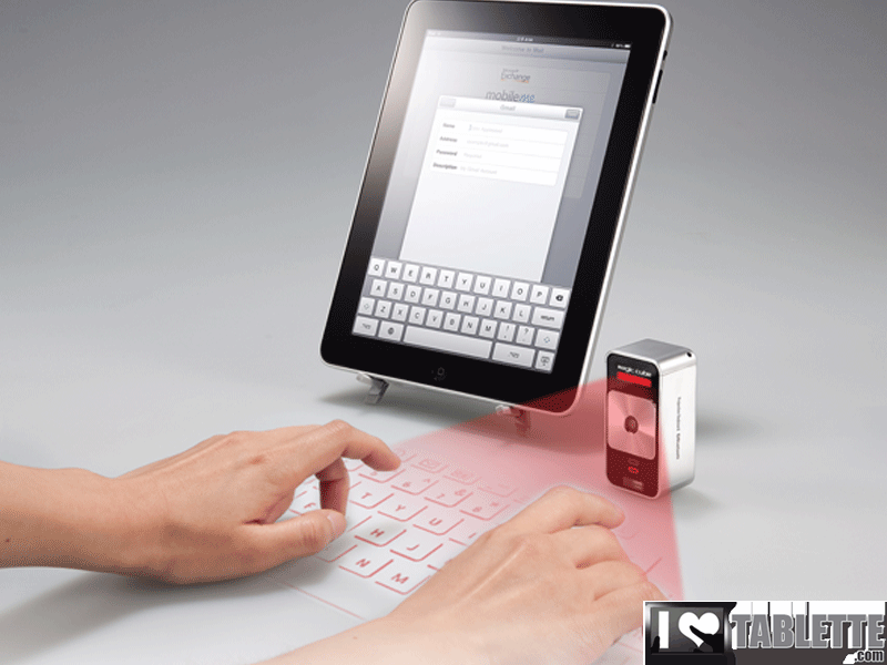 Accessoire pour iPad et tablette Android : Le Magic Cube vous offre un clavier sur n'importe quelle surface 2