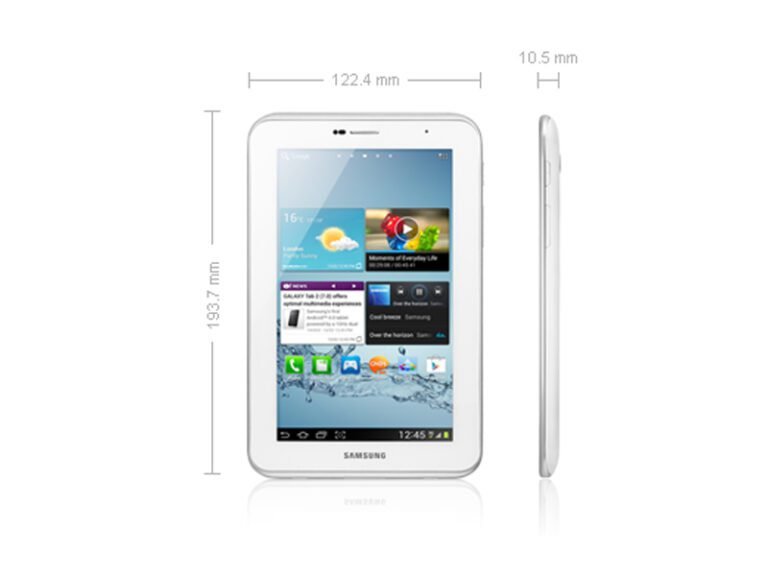 Test complet de la tablette Samsung Galaxy Tab 2 7 pouces 1