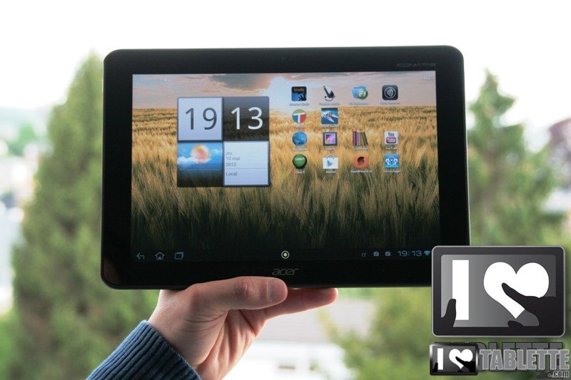 Test et avis de la tablette Acer Iconia Tab A200 2