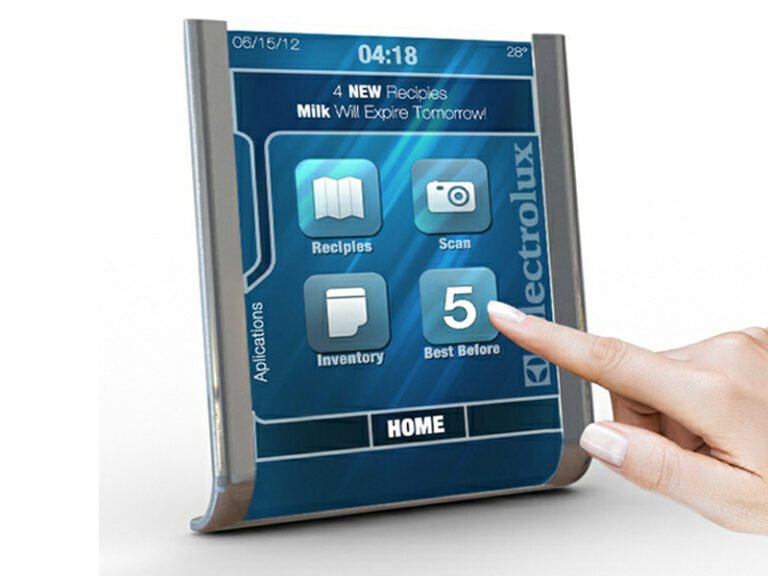 Concept de tablette tactile pour la cuisine : Electrolux nous propose un concept original 1