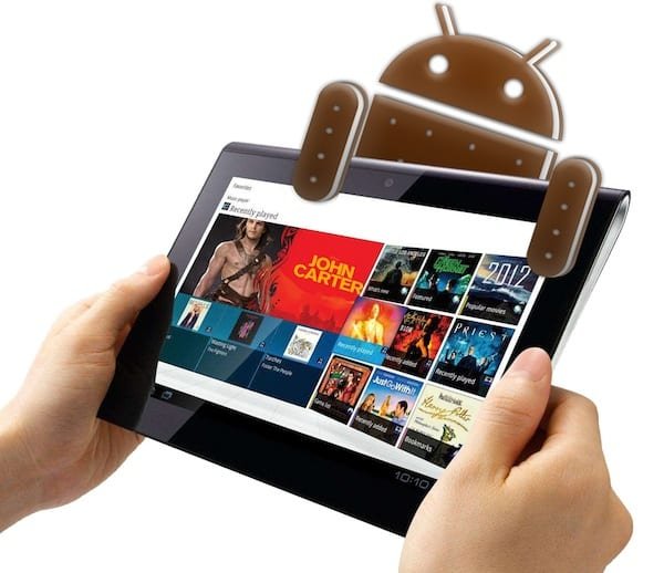 Les Tablettes Sony migrent vers Android 4.03 Ice cream sandwich