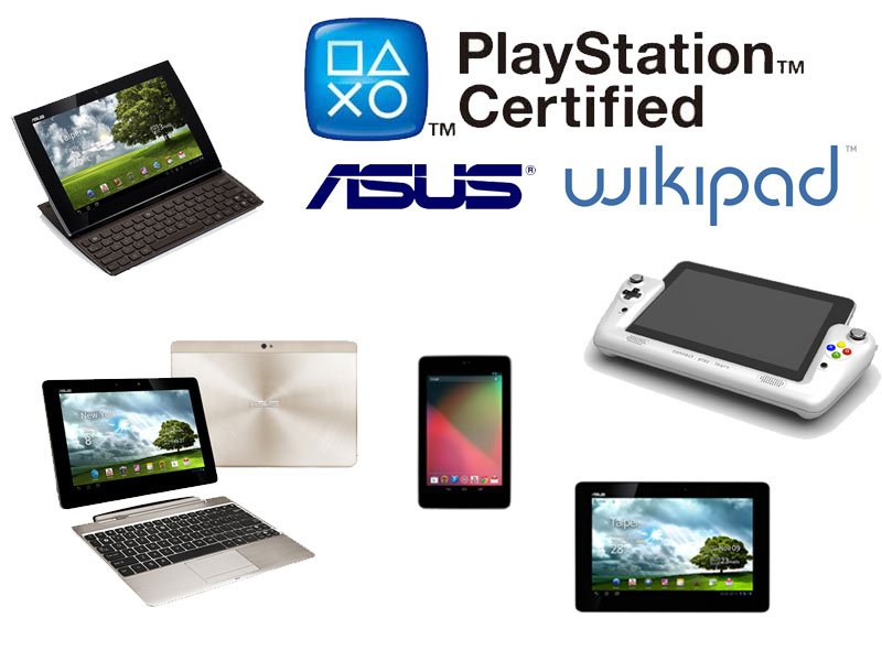 Asus et WiKiPad rejoignent la communauté Sony PlayStation Mobile  1