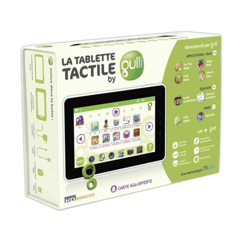 La tablette tactile by Gulli est officielle et disponible à l'achat ! 1