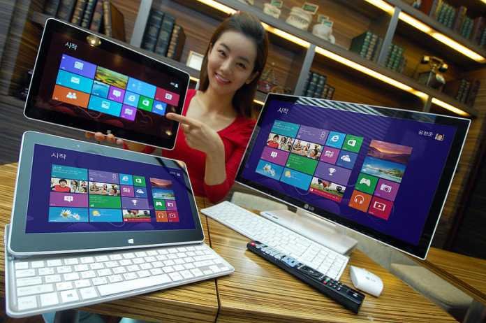 LG H160 hybrid : une tablette tactile de 11,6 pouces sous Windows 8 en prévision 1