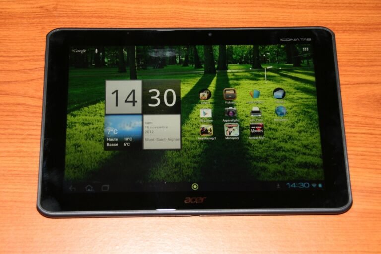 Test tablette Acer Iconia Tab A700 2
