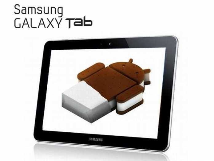 Tablette Samsung Galaxy Tab 8.9 : lancement de la mise à jour Android 4.0 icecream sandwich 1