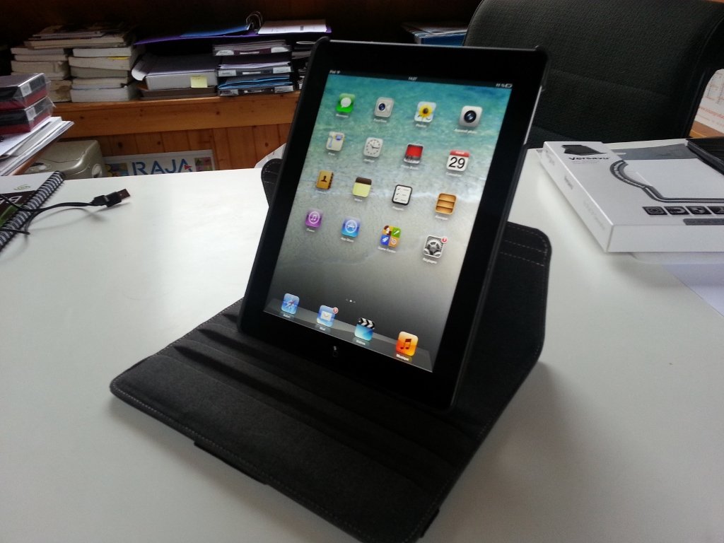 Test accessoire tablette Apple iPad 3 – Etui Targus Versavu à 360 degrés