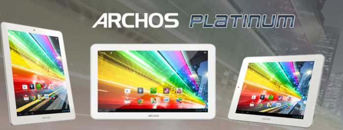 Archos lance la gamme Platinium : trois nouvelles tablettes tactiles sous Android 4.1 9