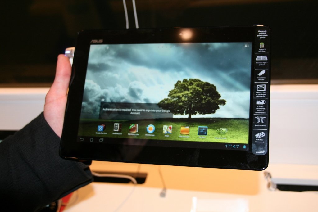 [MWC 2013] Prise en main et vidéo de la tablette Asus MeMO Tab Smart 7
