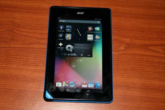 Test tablette Acer Iconia Tab B1  10