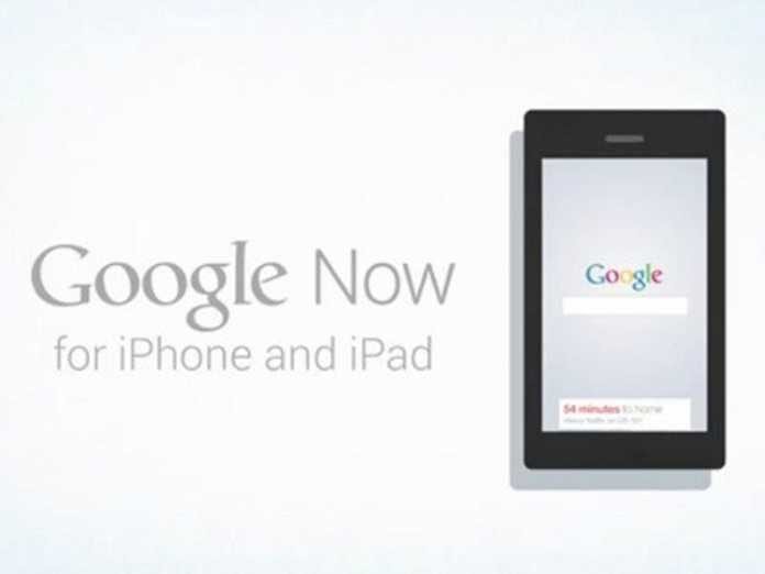 L'application Google Now va être disponible sur iPhone et iPad 2