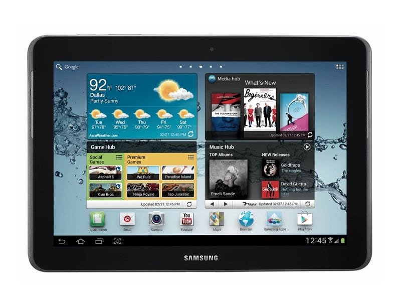 La prochaine Samsung Galaxy Tab 3 au format 10.1 pouces disposerait d'un processeur Intel 