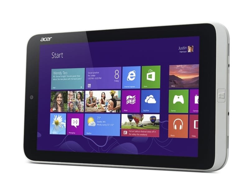 Acer Iconia W3, la première tablette de 8.1 pouces sous Windows 8 ?  1