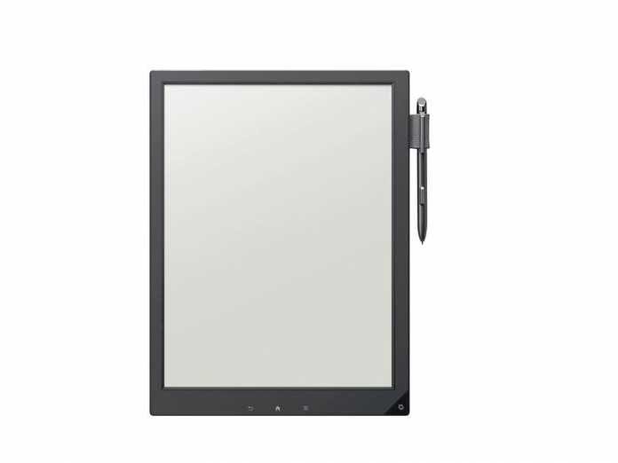 Un prototype de tablette à encre électronique flexible chez Sony 2